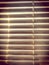 Aluminum Louver or glass shutter closed on window. Vintage color style background