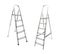 Aluminum step ladders