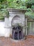 ALUPKA, CRIMEA. The Elena fountain in the Vorontsovsky park