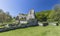 Alvastra monastery ruins in Sweden