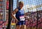 ALYSSA WILSON from Usa win silver in hammer throw final on the IAAF World U20 Championship Tampere, Finland 14July, 2018.