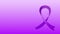 Alzheimer disease pancreatic cancer lupus fibromyalgia epilepsy awareness purple ribbon 4 k animated background