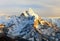 Ama Dablam with beautiful clouds