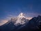 Ama Dablam Mount - view from Sagarmatha National Park, Everest region, Nepal