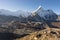 Ama Dablam mountain peak from Chukung Ri, Everest region