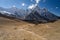 Ama Dablam mountain peak view from Chukung Ri, Everest region, N