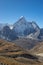 Ama Dablam mountain view from Kongma la pass