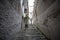 Amalfi, Amalfi coast, Salerno, Italy. typical narrow street