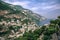 Amalfi Coast Positano beautiful view sunset hill old houses Italia landmark Italy