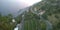 Amalfi coast seen from Furore