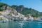 Amalfi Harbor Delights: Stunning Yachts, Ships, and Impressive Buildings, Italy