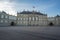 Amalienborg Palace - Christian VIII Palace with the Royal House Standard - Copenhagen, Denmark