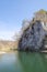 Amalienfelsen rocks in Danube valley, Germany