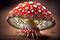 Amanita muscaria - fly agaric mushroom