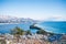 Amanohashidate Bridge to heaven viewpoint in winter