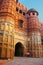 Amar Singh Gate in Agra Fort, Uttar Pradesh, India