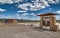 AMARGOSA VALLEY, NEVADA, UNITED STATES - Oct 03, 2018: Entrance sign; Ash Meadows National Wildlife Refuge