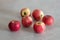 Amasya ElmasÄ± AKA misket elmasÄ±, small apples from ancient city of amaseia. Small, delicious apples