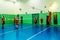 Amateur sports competitions in volleyball, the sports organizations and the Russian Orthodox Church in Gomel region of Belarus.