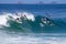 Amateur surfers having fun at arpoador, ipanema, beach