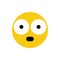 Amazed surprised emoji emoticon icon