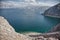 Amazinc coastal scenery near Khasab, in Musandam peninsula, Oman.