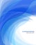 Amazing abstract blue wave background