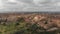 Amazing aerial view of Siena medieval skyline, Tuscany