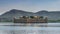 Amazing ancient Jal Mahal Palace, submerged in a lake