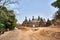 Amazing Andaw Thein temple in Mrauk-U, Myanmar, Burma