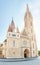 amazing architecture of the Cathedral of St. Matthias. Church is the biggest