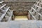 The amazing architecture public bath and step well around Hampi