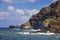 Amazing atlantic ocean view with rocks, Sao Miguel island, Portugal