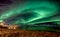 Amazing aurora borealis