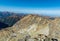 Amazing autumn Hrube mountain ridge in High Tatras and Western Tatras mountain range in Slovakia