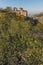 Amazing Autumn landscape of Church of the Holy Mother of God in Asen`s Fortress, Asenovgrad, Bulgaria