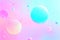 An amazing background with floating bubbles. Whimsical Bubble Delight. Generative AI