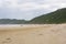 Amazing beach and ocean in Brazil, Florianopolis. view of Praia da Galheta