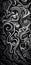 Amazing black and white maori pattern