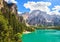 Amazing Braies Lake