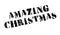 Amazing Christmas rubber stamp
