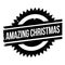 Amazing Christmas rubber stamp