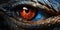 Amazing Closeup Snake Devil Eye