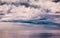 Amazing cloud formation over serene Lake Michigan