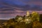 Amazing clouds over Hanavsky Pavilion in Prague