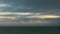 Amazing clouds over sea. Removed all birds, timelapse.