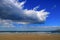 Amazing cloudscape over the sea