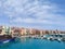 Amazing Coloful View Hurghada Marina, Egypt