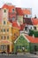 Amazing colorful graffiti, street art, in Poznan, Poland - architecture, houses, district