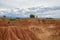 Amazing colorful sands of Tatacoa desert - beauty of nature